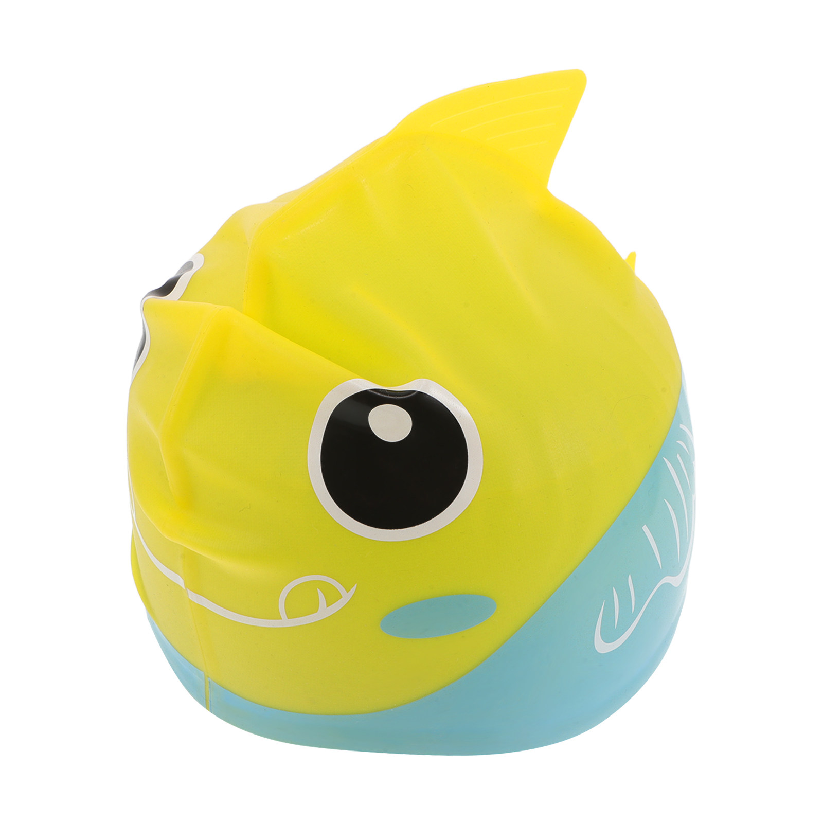 Swim Hat Silicone - หมวกว่ายน้ำซิลิโคนสำหรับเด็ก ลายการ์ตูนปลาสุดน่ารัก กันน้ำ หมวกว่ายน้ำเด็ก สวมใส่สบาย ทนทานต่อการฉีกขาด