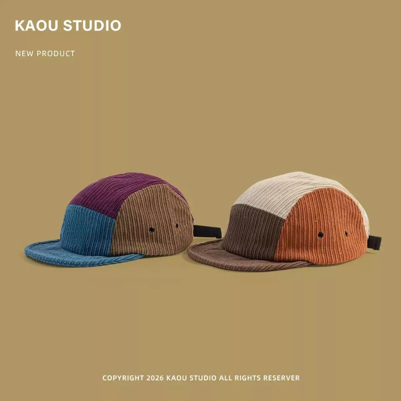 หมวกเบสบอล 5 แผง ผ้าลูกฟูก ลาย - Corduroy Cap 5 Panel บทวิจารณ์และราคา