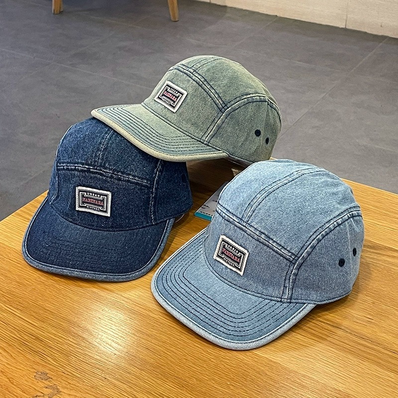 หมวกเบสบอลผ้าเดนิมปีกแบนสไตล์ว - Corduroy Cap 5 Panel บทวิจารณ์และราคา