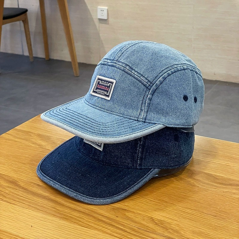 หมวกเบสบอลผ้าเดนิมปีกแบนสไตล์ว - Corduroy Cap 5 Panel บทวิจารณ์และราคา