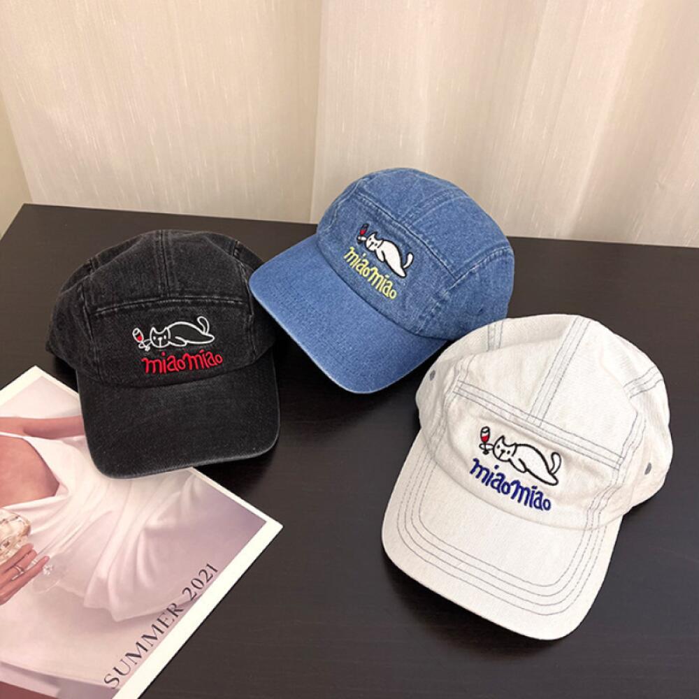 หมวกเบสบอลยีนส์วินเทจ 5 ชิ้น ป - Corduroy Cap 5 Panel บทวิจารณ์และราคา