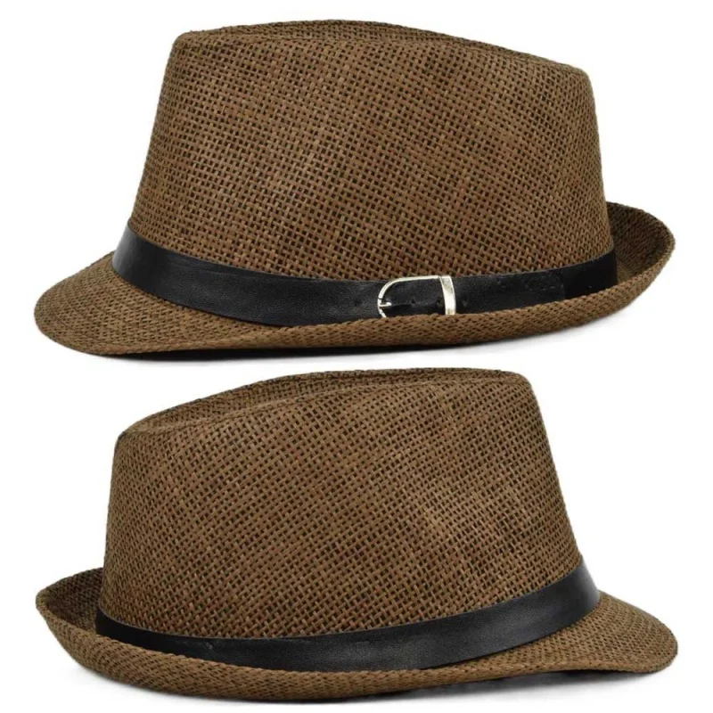 หมวกกันแดดชายหาดแฟชั่นเรียบง่า - Cowboy Hat Straw บทวิจารณ์และราคา