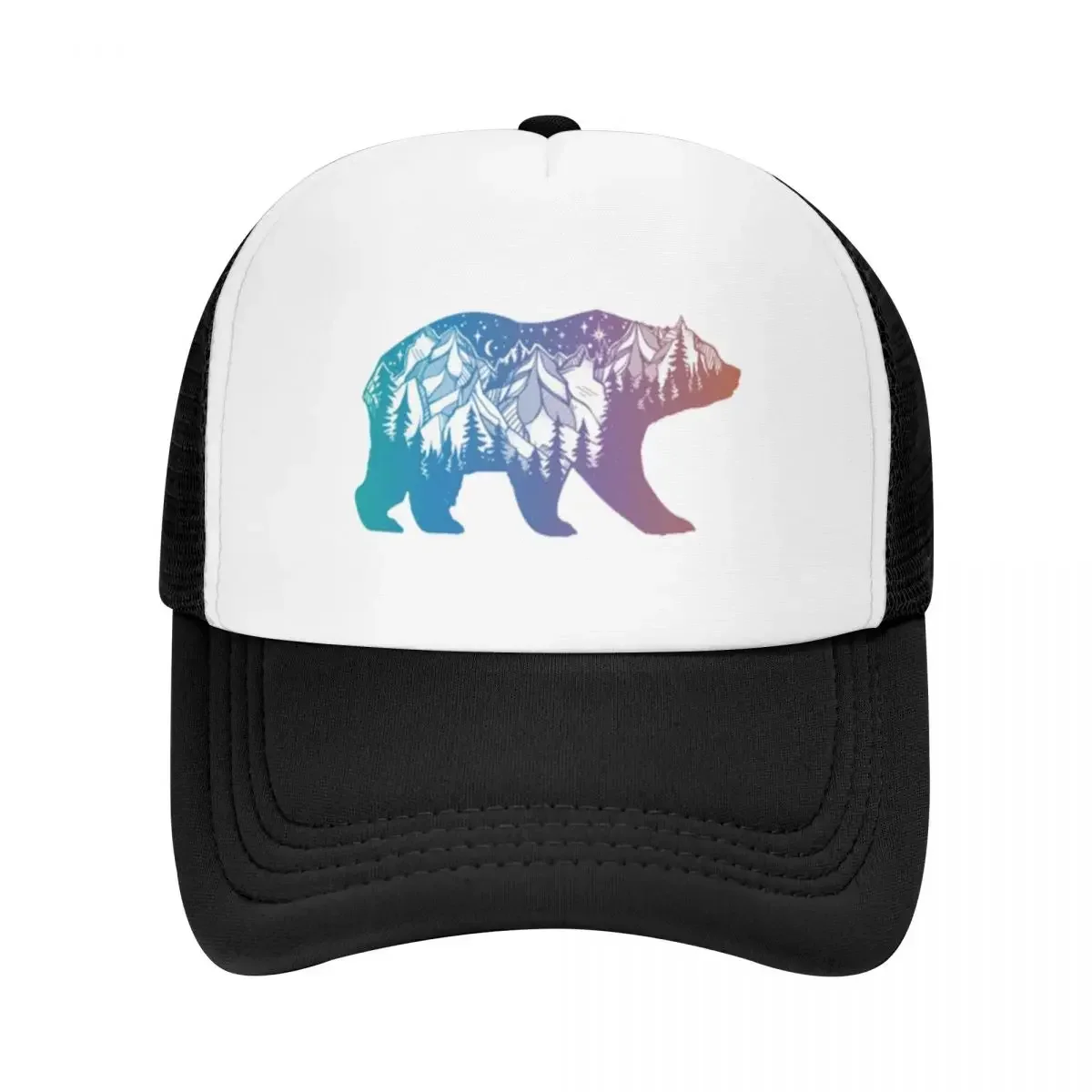 หมวกเบสบอลตาข่ายลายหมีแคลิฟอร์ - Trucker Cap Mesh บทวิจารณ์และราคา