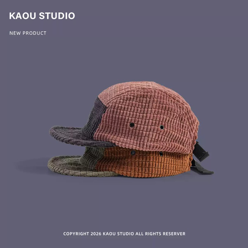หมวกเบสบอล 5 แผง ผ้าลูกฟูก ลาย - Corduroy Cap 5 Panel บทวิจารณ์และราคา